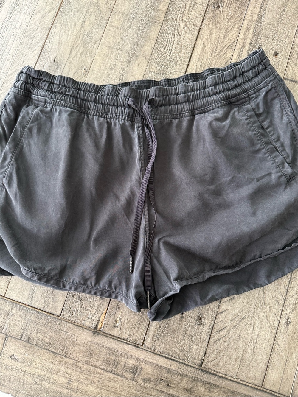 Lululemon Black Back Zippered Pocket Shorts